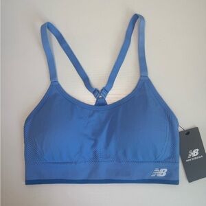 New Balance Women's Vibrant Blue Sports Bra